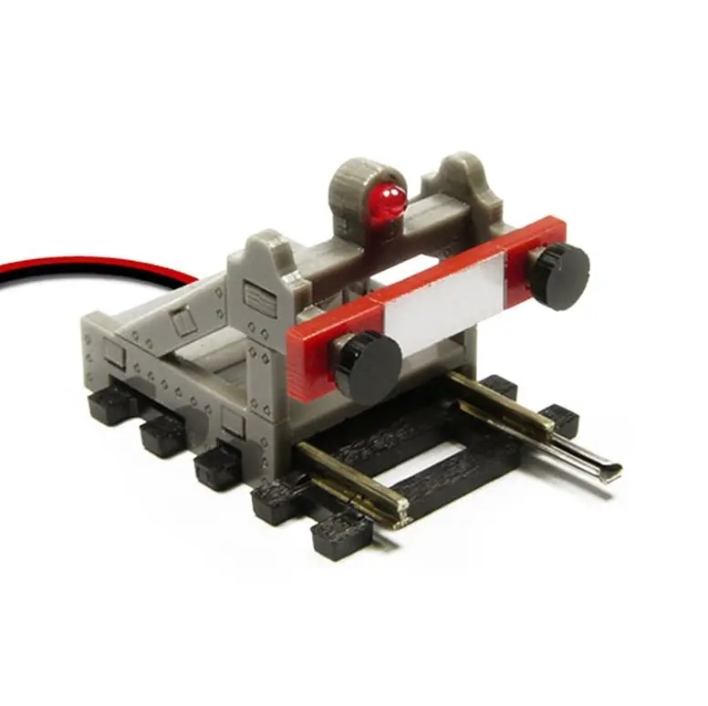 Expressversand Proses BF-HO-04 Prellbock Baugr. H0/00beleuchtet (Gleichstrom digital)