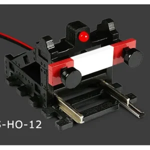 Proses BF-HO-12 Prellbock mit blinkender LED (analog) 1:87 Spur H0 Neu Sale