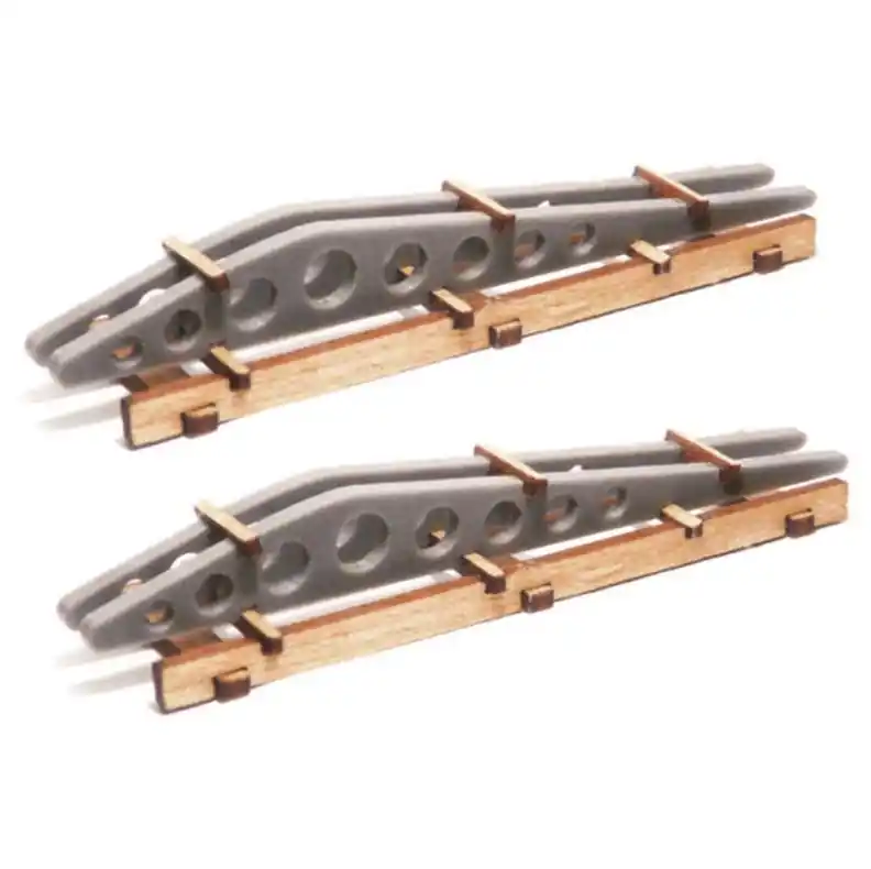 Markenprodukt Proses HL-K-03 2 x Flugzeug-Tragflächenrippen - Spur H0 - Neu - OVP