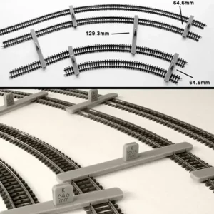 Direkt Vom Hersteller Proses PT-HO-MK Parallelgleislehreset für Märklin K-Gleis - Neu - OVP