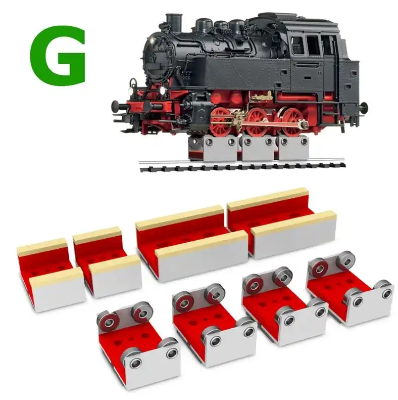 Proses RR-G-04 Set mit 4 Rollböcke für Spur G - Neu - OVP Nur Für Kurze Zeit