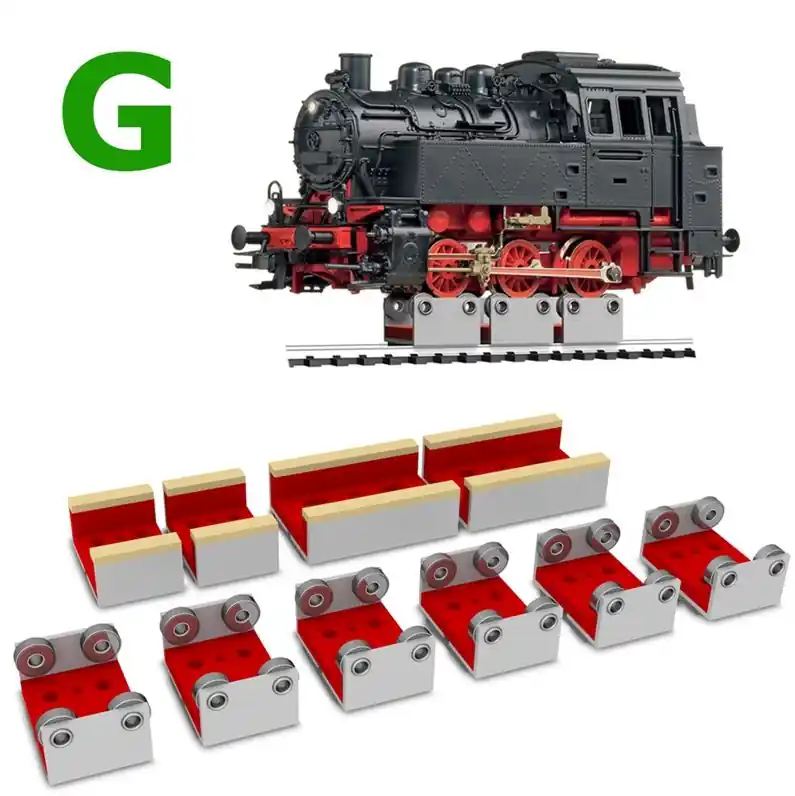 Super-Preis Proses RR-G-06 Set mit 6 Rollböcke für Spur G - Neu - OVP