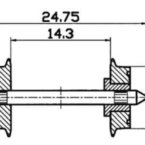 Roco 40194 DC-NEM-Normradsatz - Spur H0 - Neu - OVP Begrenztes Angebot