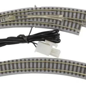 Kostenloser Versand Rokuhan R027 Bogenweiche rechts R220/195-30° 1:220 Spur Z Neu