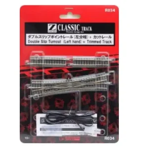 Rokuhan R034 E-Doppelkreuzweiche 13°112,8 mm 1:220 Spur Z Neu Online Kaufen