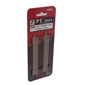 Rokuhan R038 Gleis gerade 112,8 mm Betonschwellen 1:220 Spur Z Gratis Versand