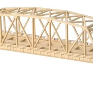 Solange Der Vorrat Reicht Rokuhan R044 Kastenbrücke 2-gleisig 220 mm beige ohne Gleis Spur Z