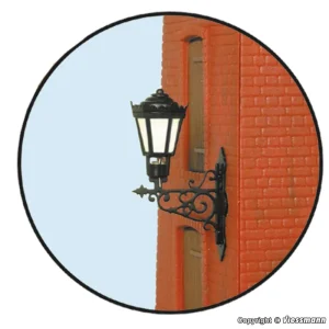 Viessmann 9074 Wandlaterne LED warmweiß 1:45 Spur 0 Neu OVP Bestseller