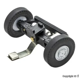 Viessmann 8417 Vorderachse komplett Achsabstand 45 – 55 mm Spur H0 Mega-Angebot