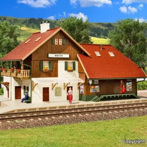 Ausverkauf Vollmer 43530 Bahnhof Reith 1:87 Spur H0 Bausatz Neu OVP