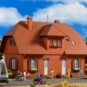 Abverkauf Vollmer 43659 H0 Backstein-Siedlungshaus
