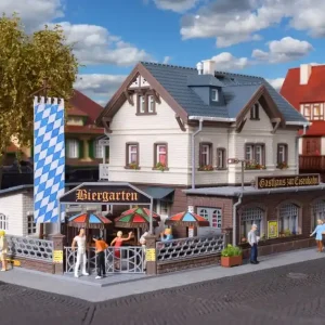 Ausverkauf Vollmer 43663 H0 Bahnhofsgaststätte
