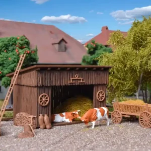 Aktuell Vollmer 43741 H0 Viehunterstand