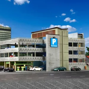 Abverkauf Vollmer 43804 H0 Parkhaus