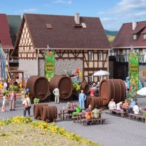 Aktuell Vollmer 45246 H0 Weinfässer, 9 Stück