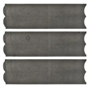 Vollmer 48740 0 Straßenplatte Kopfsteinpflaster aus Steinkunst,3 Stück, L Markenware