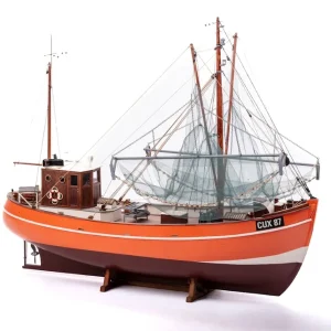 Billing Boats 474 CUX 87 Krabbenkutter 1:33 Holzbausatz Neu OVP Schnäppchen