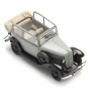 Abverkauf Artitec 312.047 Opel P4 Dach offen grau 1:120 Spur TT Fertigmodell