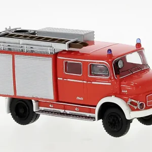 Beliebt Brekina 47174 Mercedes LAF 1113 TLF 16, hellrot/weiss, Aufbau Rolläden