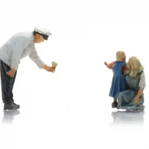 Artitec - 5160020 - Eisverkäufer mit Mutter und Kind (3 Figuren) Günstig