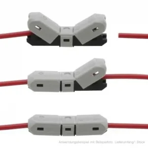 Beliebt Donau Elektronik - HD10 - Durchgangsklemmverbinder für Kabeldurchmesser 0,6 - 1,0 mm²