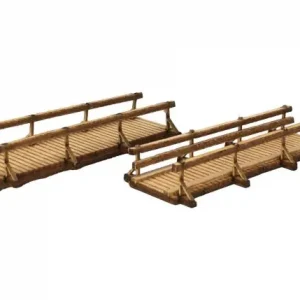 Anlagen-Architekt - 3921 - 2 Stege für Wanderwege (Bausatz) ehemals Micro Welten 01-78 Preisreduziert