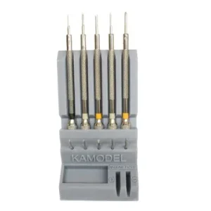 Kamodel - SN/SVT/1 - Präzisions-Mikroschraubendreher-Satz SVT mit Ständer - 5St Schraubendreher, 5St Ersatzbits Jetzt Kaufen