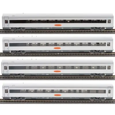 Piko 28350 4tlg. Personenwagen-Set "Metropolitan Abverkauf