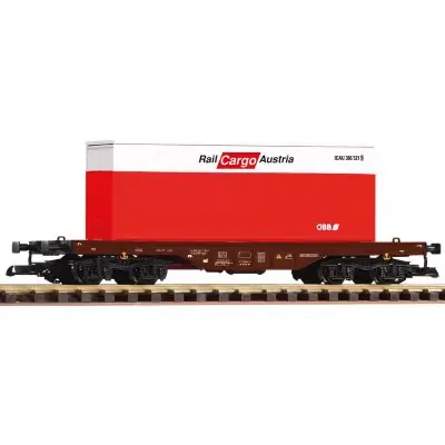 Direktkauf Piko 37011 Flachwagen mit 20u0027 Container, ÖBB, Ep. V