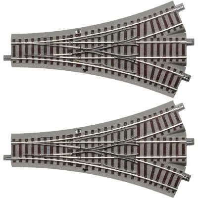 Roco 61160 Dreiwegweiche, DWW 22,5° (Doppelpack) Saisonangebot