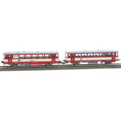 Ausverkauf Roco 7710022 H0 Dieseltriebwagen 810 328-5 mit Beiwagen, CD, Ep. V, DC-Sound