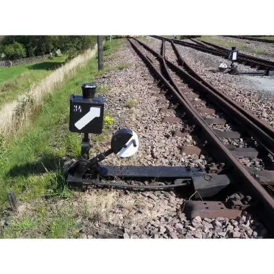 Bestseller Modellbau Veit 78023 Weichenstellhebel mit Laterne (rechts)