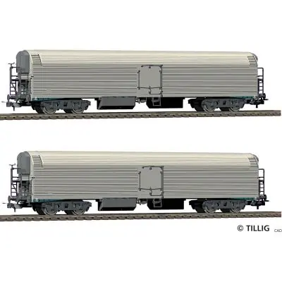 Angebot Tillig 70076 H0 2er Set Maschinenkühlwagen Iaghqrs, DR, Ep. IV