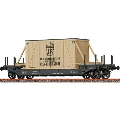 Zertifiziert Brawa 47917 H0 Tiefladewagen Ja "Wiener Lokomotivfabrik