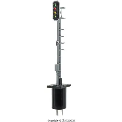 Viessmann 4643 H0 Licht-Ausfahrsignal Fahrbegriff: 1/2/3kurzer Mast SBB Typ L Kracherpreis