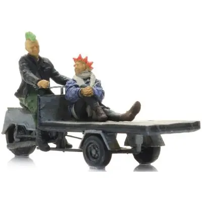 Artitec 387.712 H0 Lastenrad mit Punks Preisreduziert