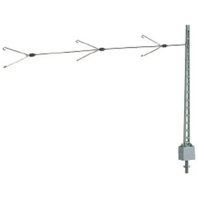 Sommerfeldt 138 H0 Bogenabzug für 3 Gleise (ohne Mast) 1 Stück Begrenztes Angebot