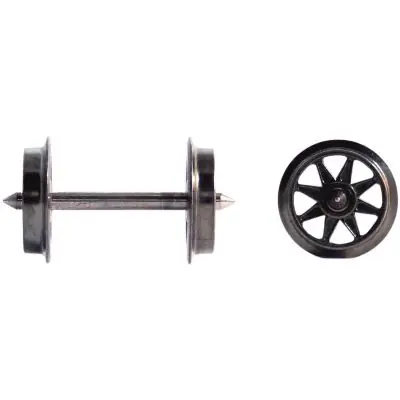 Ausverkauf Fleischmann 6563 H0 Doppelspeichen-Austausch-Radsatz