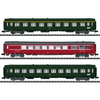 Gratis Versand Minitrix 18219 N 3er Set Personenwagen u0027Nizza-Parisu0027, SNCF, Ep.IV