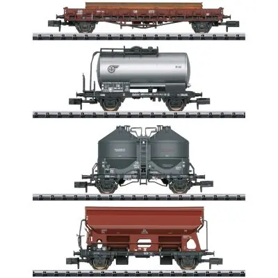 Knallerangebot Minitrix 18722 Güterwagen-Set, DB, Ep. III