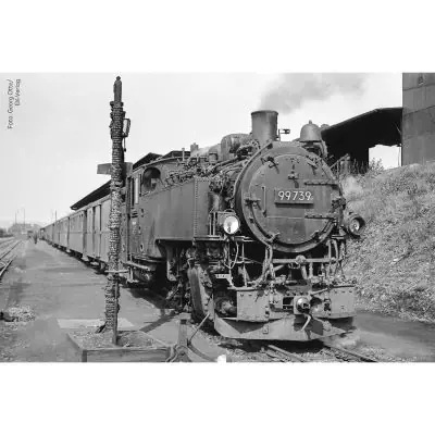 Bemo 1008809 H0e Dampflok 99 757, DR, Ep. III Finale Aktion