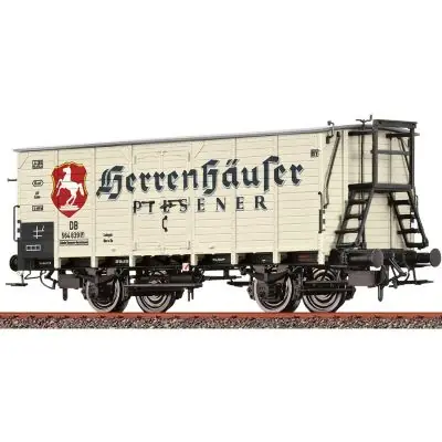 Ausverkauf Brawa 50986 H0 Gedeckter Güterwagen G10, DB, Ep.III u0027Herrenhäuseru0027