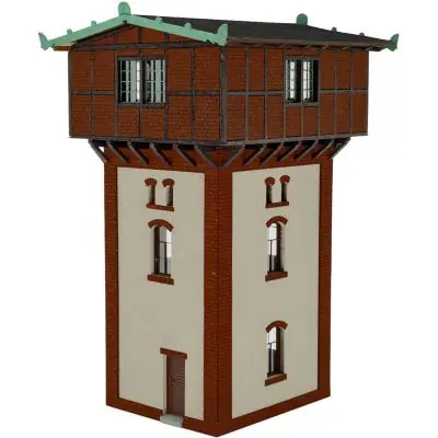 Schneller Versand Vollmer 47559 Wasserturm Polyplate Bausatz