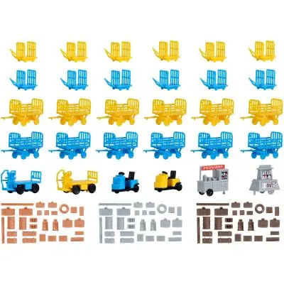 Kibri 37530 Bahnsteigwagen Sortiment Neu