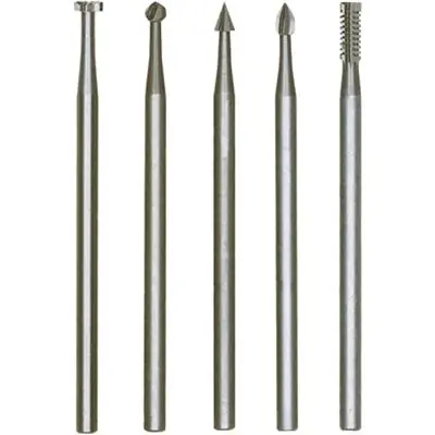 PROXXON 4528710 Feinfräsersatz 5-tlg. (Rad, Kugel, Kegel, Zyl., Elypse) Top-Preis