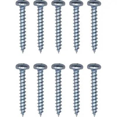 Schönwitz 51605 10 Stück Spanplattenschrauben Schraubenset 3x20mm Kreuzschlitz verzinkt Neu