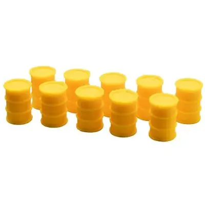 Schönwitz 51616 H0 10 Stück 220l Fässer Fass Chemiefass gelb Abverkauf