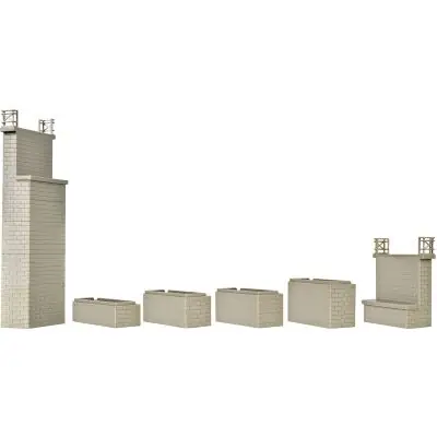 Kibri 39750 H0 Universal-Brückenköpfe gemauert, 2 Stück Meistverkauft