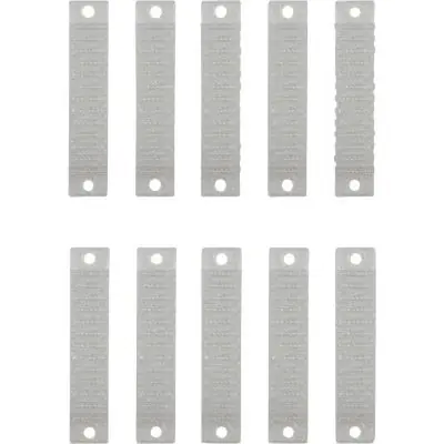 Abverkauf Schönwitz 51609 10 Stück Kabel- und Litzenhalter große Ausführung bis 2mm ca. 1,0mm²