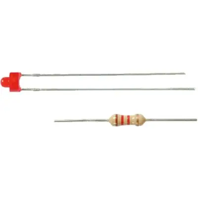 Highlight Viessmann 3553 LEDu0027s rot, 1,8 mm inkl. Vorwiederstand (3 Stück)